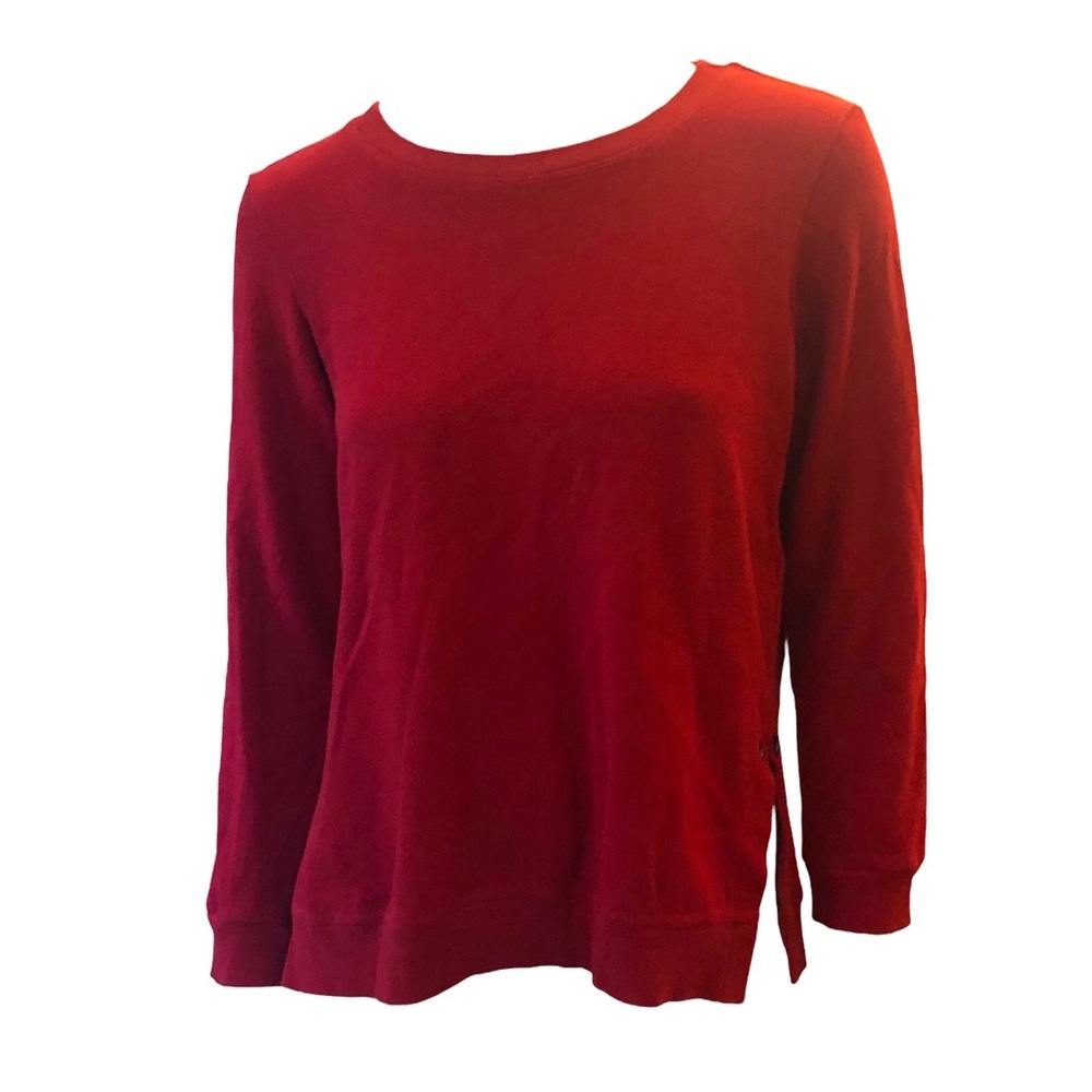 Red Sweater Shirt Christmas Sweater Holiday Dinner Event - Picture 2 of 5
